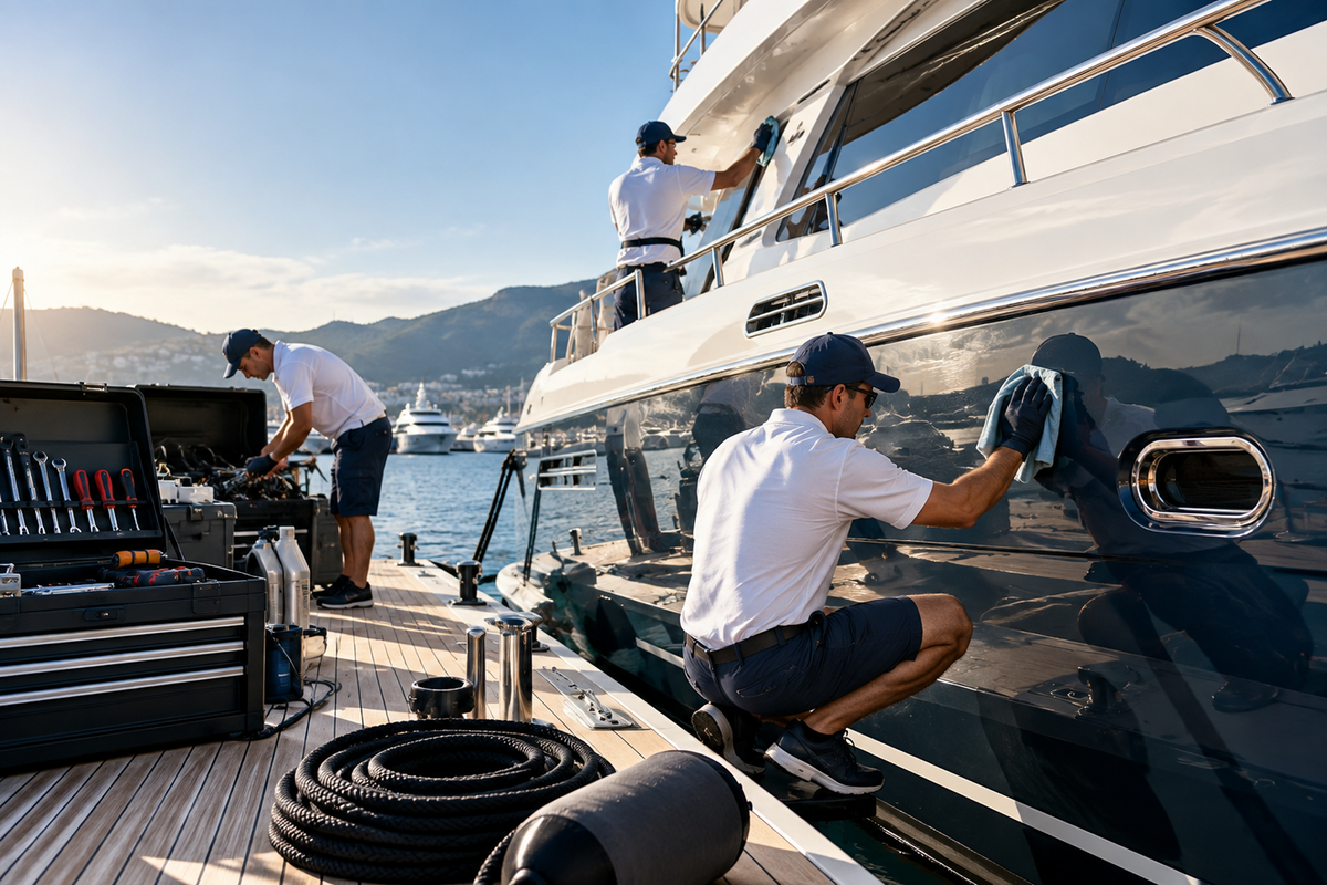 How to Maintain Your Yacht: Cleaning, Repairs & Annual Checklists