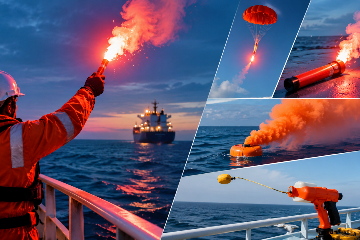 Top 4 Pyrotechnics on Ship Every Seafarer Must Know