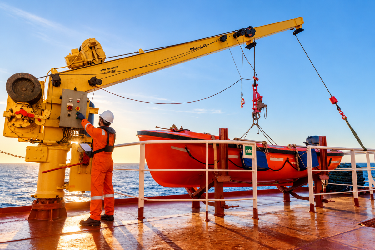 Lifeboat Davit Maintenance: Inspection, Testing and Safety Requirements