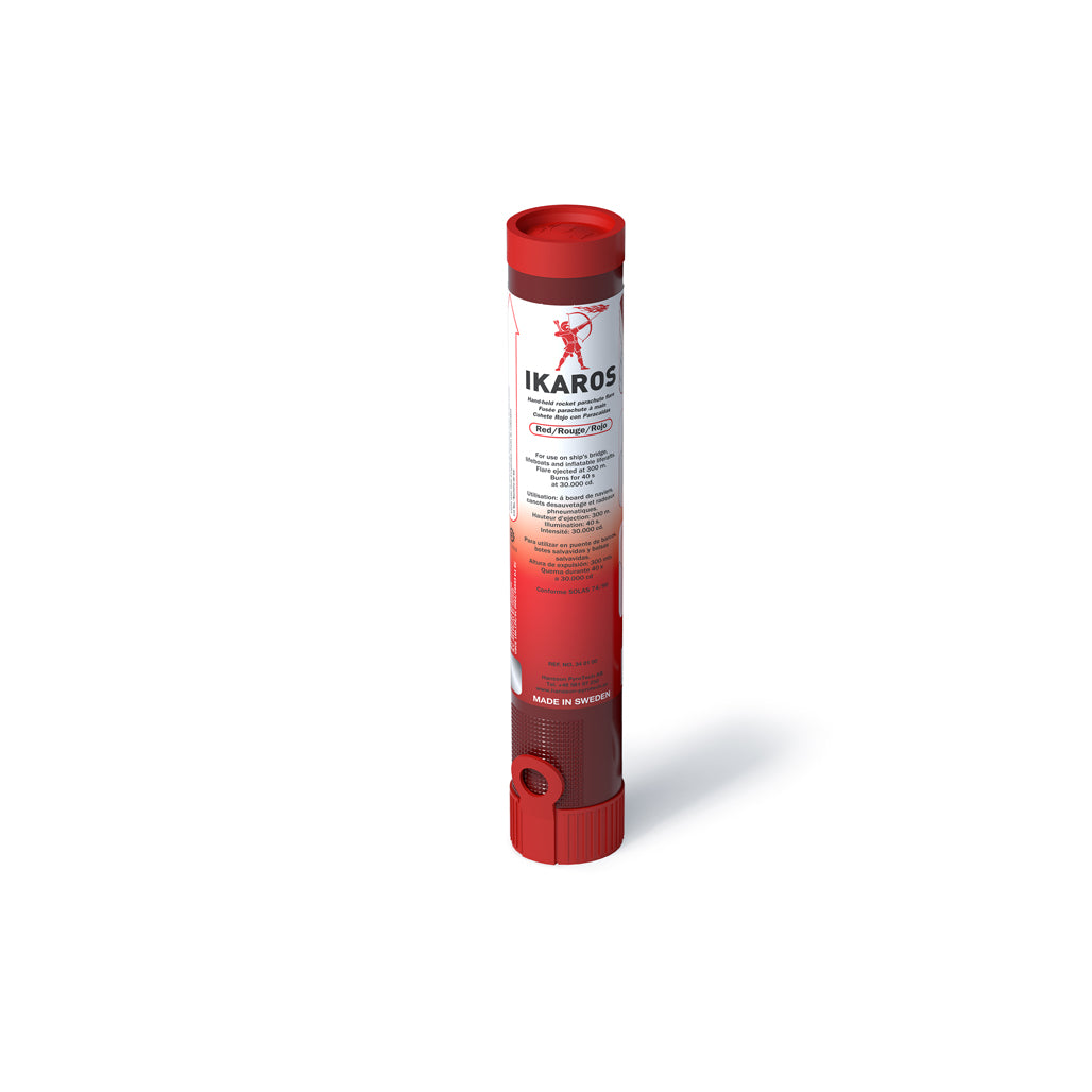 Parachute Rocket Ikaros Red