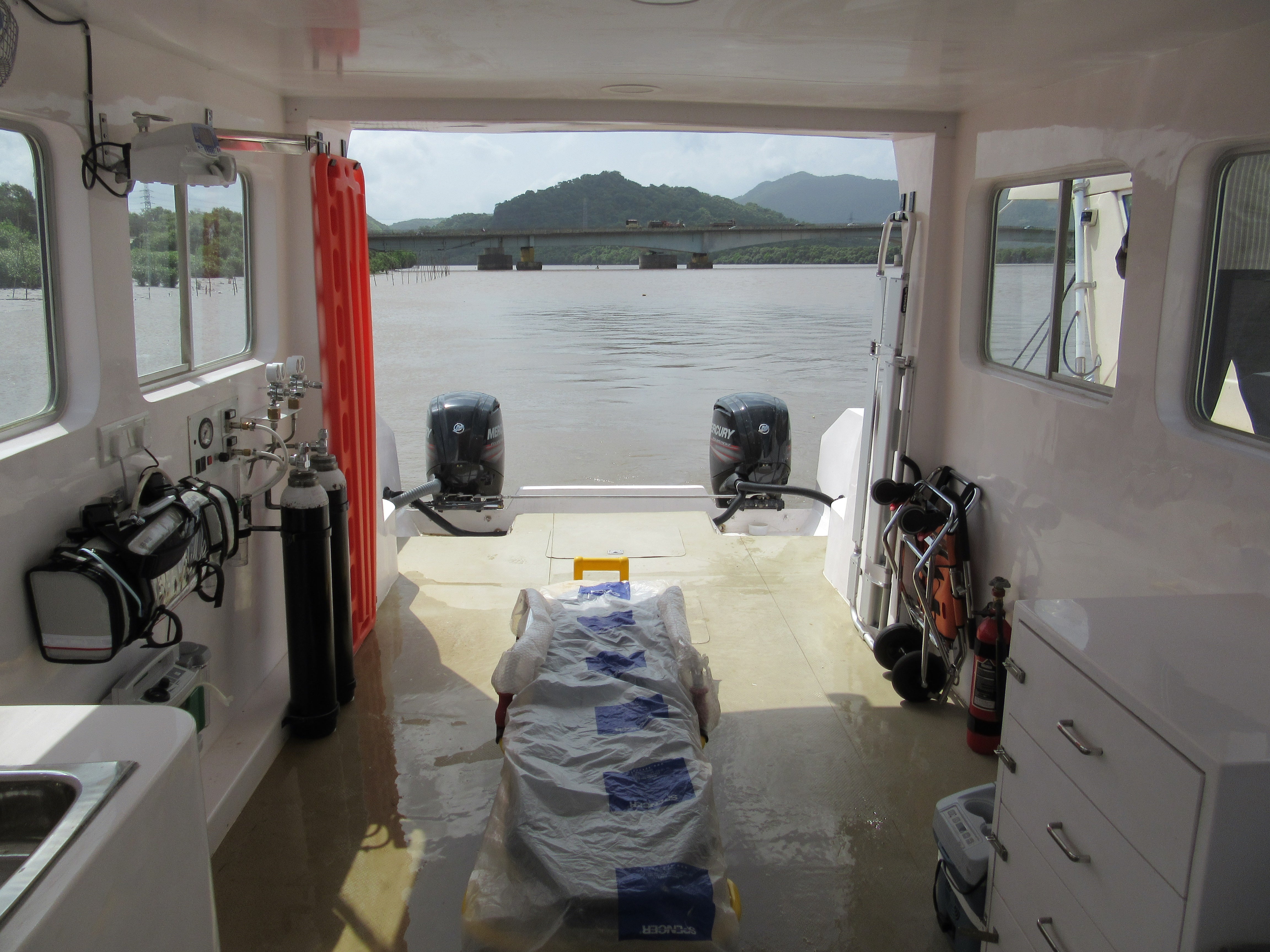 Ambulance Boat